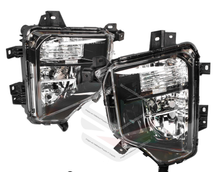 Pair LH+RH Fog Light Spot Driving Lamp 3 Globe (With DRL) For Mitsubishi Triton MR 2018-2023