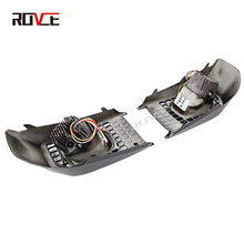 Pair Front Fog Light LED Lamp Covers For Land Rover Defender 90 130 L663 2020-2024