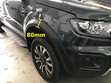 Matte Black Fender Flare Kit Slim Guard Trim Fits For Ford Ranger PX2 MK2 2015-2018 - No Sensor Cutout