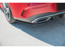 Glossy Black Rear Bumper Splitters Side Canards for Mercedes-Benz CLA C118 CLA35 CLA45 AMG 2020-2023