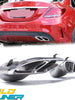 Chrome Exhaust Pipe Muffler Tips for Mercedes W212 W205 C207 W166 W253 et32