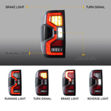 For 2022-2025 Ford Ranger T9 Full LED Rear Lights Clear Len W/Startup Tail Lamps