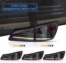 LED Tail Lights Smoked Fits Lexus IS250 IS350 ISF 2006-13 W/Animation Pair