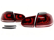 LED Taillights for VW Golf MK6 2008-2013 with Sequential Turn Signals