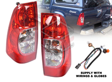 Pair LH+RH Tail Light Lamp (Non Tinted) For Holden Rodeo RA LX DX Ute 2006.10-2008