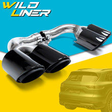 For 2018-2022 Porsche Cayenne Gas Black Sport Exhaust Tips Muffler Tailpipe et132