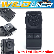 Master Window Switch for Holden Commodore Ute VE With Red Illumination 92247221