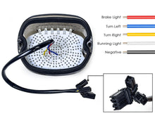 LED Tail Light for Harley Softail Fat Boy Dyna Sportster Smoke Brake Turn