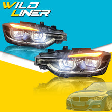 Headlight Assembly For BMW 3 Series F30 2012-2016 HID Projector LED DRL Upgrade