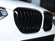 Glossy Black Front Kidney Grille For X3 G01 X4 G02 2018-2021
