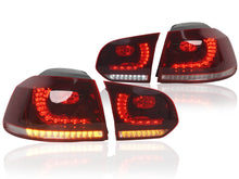 LED Taillights for VW Golf MK6 2008-2013 with Sequential Turn Signals