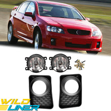 Fog Light Bezels Spot Driving Lamp KIT For Holden Commodore VE SV6 SS SSV 2006-2010