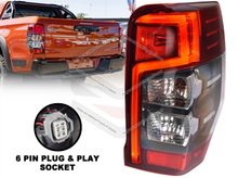 Pair LH+RH Tail Light Lamp LED For Mitsubishi Triton MR 2018-2023 GLS GSR