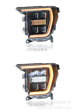 LED Headlights Front Lamps Assembly Smoked DRL for Ford Raptor F150 2021-2023