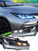 For Toyota Corolla 2017-2019 LED Headlights Headlamp Aftermarket Pair