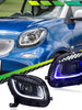 For Mercedes Benz Smart Headlights Assembly Led Lens Projector LED DRL