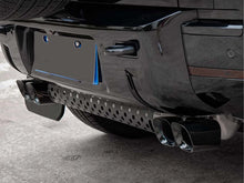 Kahn Style Black Quad Exhaust Tips Land Rover Defender 90/110 2.0 3.0