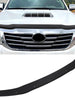Dark Black Bonnet Protector Tinted For Toyota Hilux 2011 2012 2013 2014 SR SR5