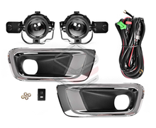 Full Set Fog Light Spot Driving Lamp KIT Chrome For Holden Colorado RG 2012-2016 Ute