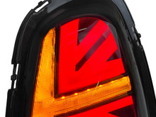 Pair L+R LED Tail Lights Pair Black Clear for Mini Cooper R56 R57 R58 R59 2007-2013