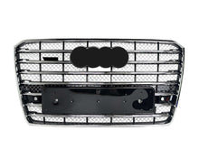 Chrome Front Bumper Mesh Grille for Audi A8 W12 2015-2018