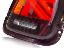 Pair L+R LED Tail Lights Pair Black Clear for Mini Cooper R56 R57 R58 R59 2007-2013
