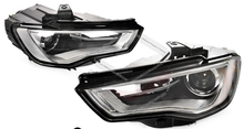 Pair LH+RH Head Light Lamp (Xenon & LED DRL) For Audi A3 8V 2014-2016