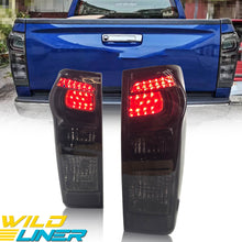 Pair Rear Tail Light Lamp Black Smoke For 2012-2019 Isuzu D-Max Dmax