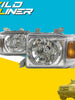 Pair For Toyota Landcruiser VDJ70/76/78/79 series 2007-2024 Headlights Lamps