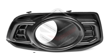 Pair LH+RH Fog Light Bezel Cover Black For Ford Falcon FG Series 2 MKII G6 2011-2014