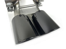 Black Triple Exhaust Tip For Porsche 718 Cayman Boxster 2017-2026