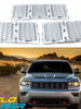Honeycomb Grille Insert Kit Front Grill Cover For Jeep Grand Cherokee 2014-2016