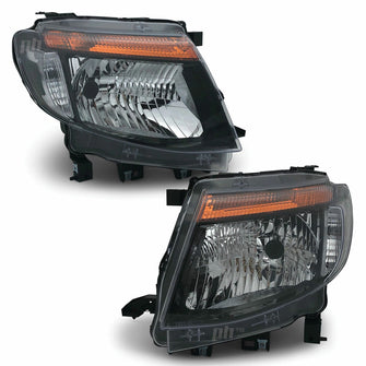 Left+Right Headlights Front Lamp fits Ford Ranger PX MK1 XL XLT WILDTRAK 2011-2015