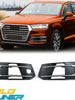 Left+Right Fog Light Grille Covers Fit Audi Q7 2016-2019