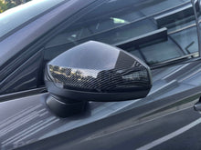 Carbon Fiber Look Side Mirror Cover Caps for Audi A3 8V S3 RS3 W/O Lane Assist mc128