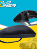For 2019-2023 Audi A6 C8 S6 RS6 A7 S7 Gloss Black Side Mirror Cover Caps w/o Assist mc145