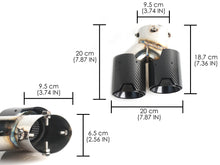 Gloss Black Rear Diffuser & Exhaust Tips for BMW G20 Sedan M340i 2019-2022