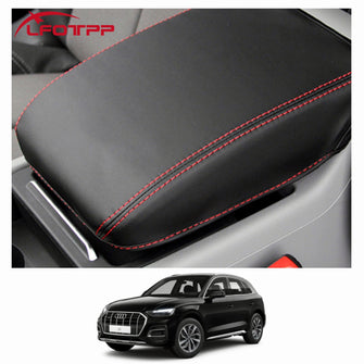 Car Center Console Armrest Cover Protector Mat Pad For 2021-2025 Audi Q5