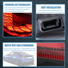 Red OLED Tail Lights Fit 2020-2024 BMW 4 Series G22 G23 G26 W/Sequential Signals