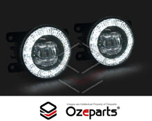 Pair For 2006-2010 Holden Commodore VE Ute Sedan Wagon Fog Light Driving Lamp Halo LED