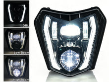 LED Headlight DRL High Low Beam Turn Signal for KTM EXC EXC-F 125-500 2014-2023