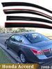 Premium Weather Shields Weathershields Window Visor for Honda Accord 8th 08-12