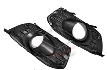 Pair LH+RH Fog Light Bezel Cover Black For Ford Falcon FG Series 2 MKII G6 2011-2014