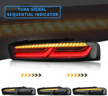 Smoke LED Tail Lights For Chevrolet Chevy Camaro 2016-2018 Sequential Turn Signals