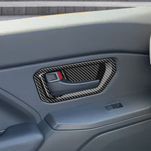 4pcs / Set Carbon Fiber ABS Inner Door Handle Trim For Toyota Land Cruiser FJ 2026+