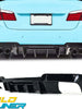 Fit For 2012-2016 BMW 5 Series F10 MT Style Gloss Black Rear Bumper Diffuser Lip