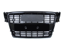 S4 Style Black Front Grille for Audi A4 B8 S4 2008-2012 fg224