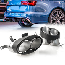 Carbon Fiber Exhaust Tips Replace for Audi RS4 RS5 RS6 RS7