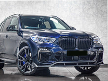 Dual Slats Black Front Kidney Grille for BMW X5 G05 2019-2023 PRE-LCI fg10