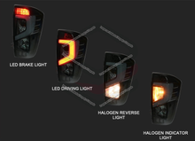 Upgrade Smoked LED Tail Light Lamps Pair For Nissan Navara NP300 D23 2015-2020